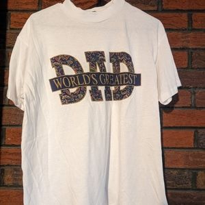 Vintage single stitch Worlds Greatest Dad